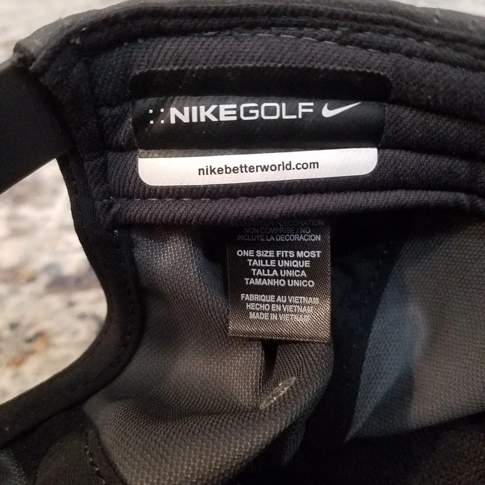 Nike Golf Swish Gray Adjustable Strap Cap